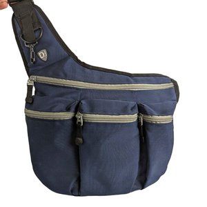 Diaper Dude Navy Men's Crossbody Diaper Bag